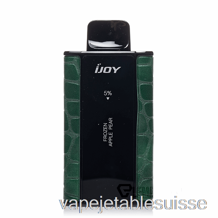 Vape Suisse Ijoy Capitaine 10000 Poire Pomme Congelée Jetable